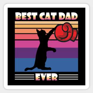 Best Cat Dad Ever Magnet